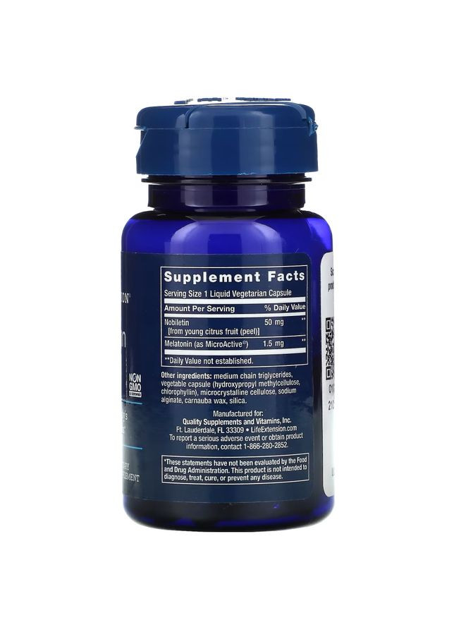 Натуральна добавка Circadian Sleep, 30 вегакапсул Life Extension (324419898)