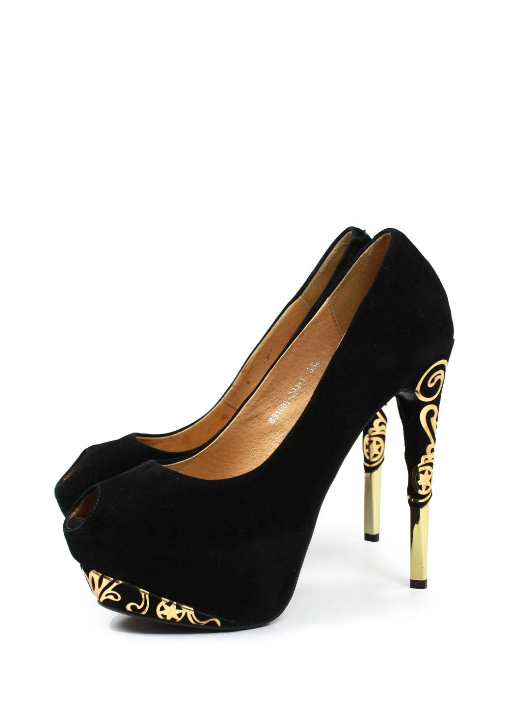 It-Girl Туфлі чорний з натуральна шкіра, — літо (301026700)