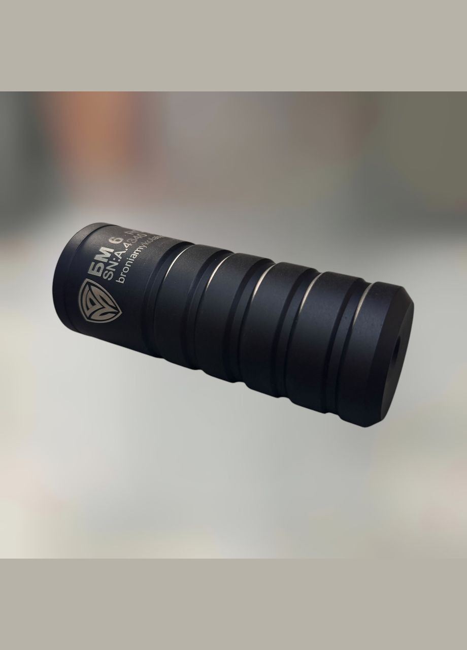 Глушитель боевой БМ6 ROTOR 7.62, резьба – 14×1L, саундмодератор АК, АКС, АКМ Броня Миколаїв (362601738)
