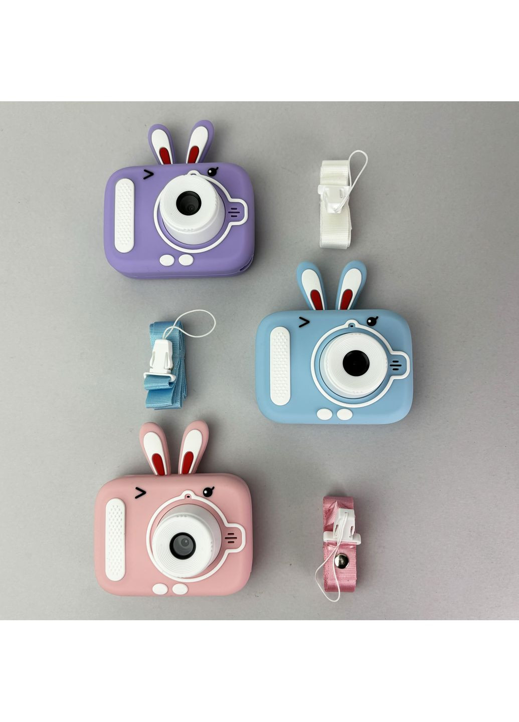 Детский фотоаппарат X900 Rabbit фиолетовый камера для детей с видеосъемкой и играми 20 Мп Smart (372460259)