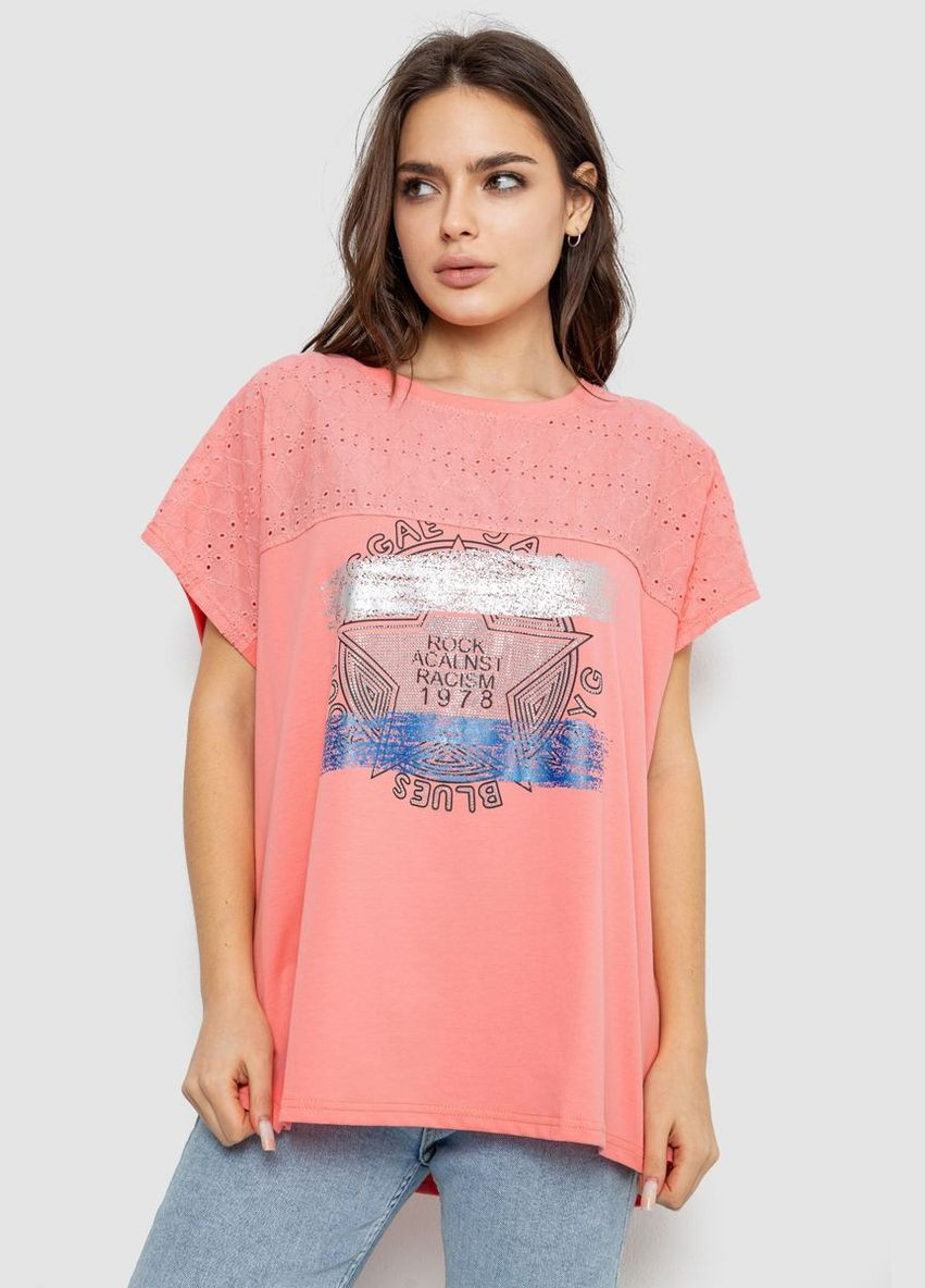 Футболка женская с принтом,, 244RW532 Ager - (322056266)