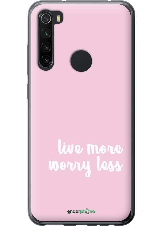 Чохол на Xiaomi Redmi Note 8 "Живи більше" "4347u-1787-70447" Endorphone (387730727)