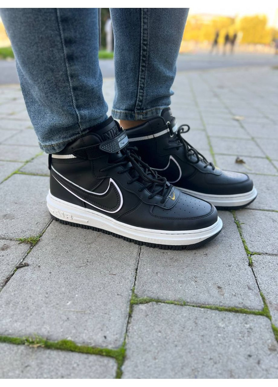 КРОССОВКИ ЖЕНСКИЕ NIKE AIR FORCE GORE-TEX НАЙК АИР ФОРС 1 ПРЕМИУМ No Brand комбинированные демисезоны (367176169)