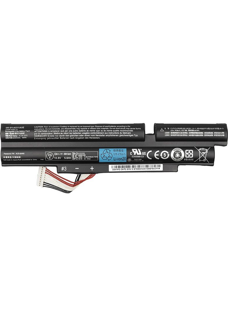 Акумулятор для ноутбуків ACER Aspire TimelineX 3830T (3ICR19/B6) 10.8V 4400mAh PowerPlant (316391086)
