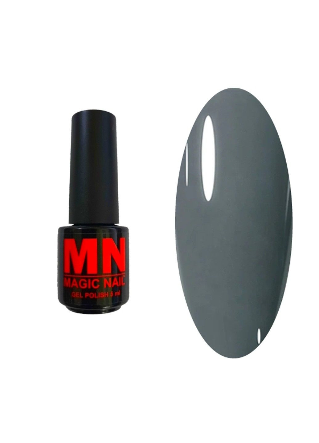 Гель-лак № 82 (медиум-серый) MagicNail (292734285)