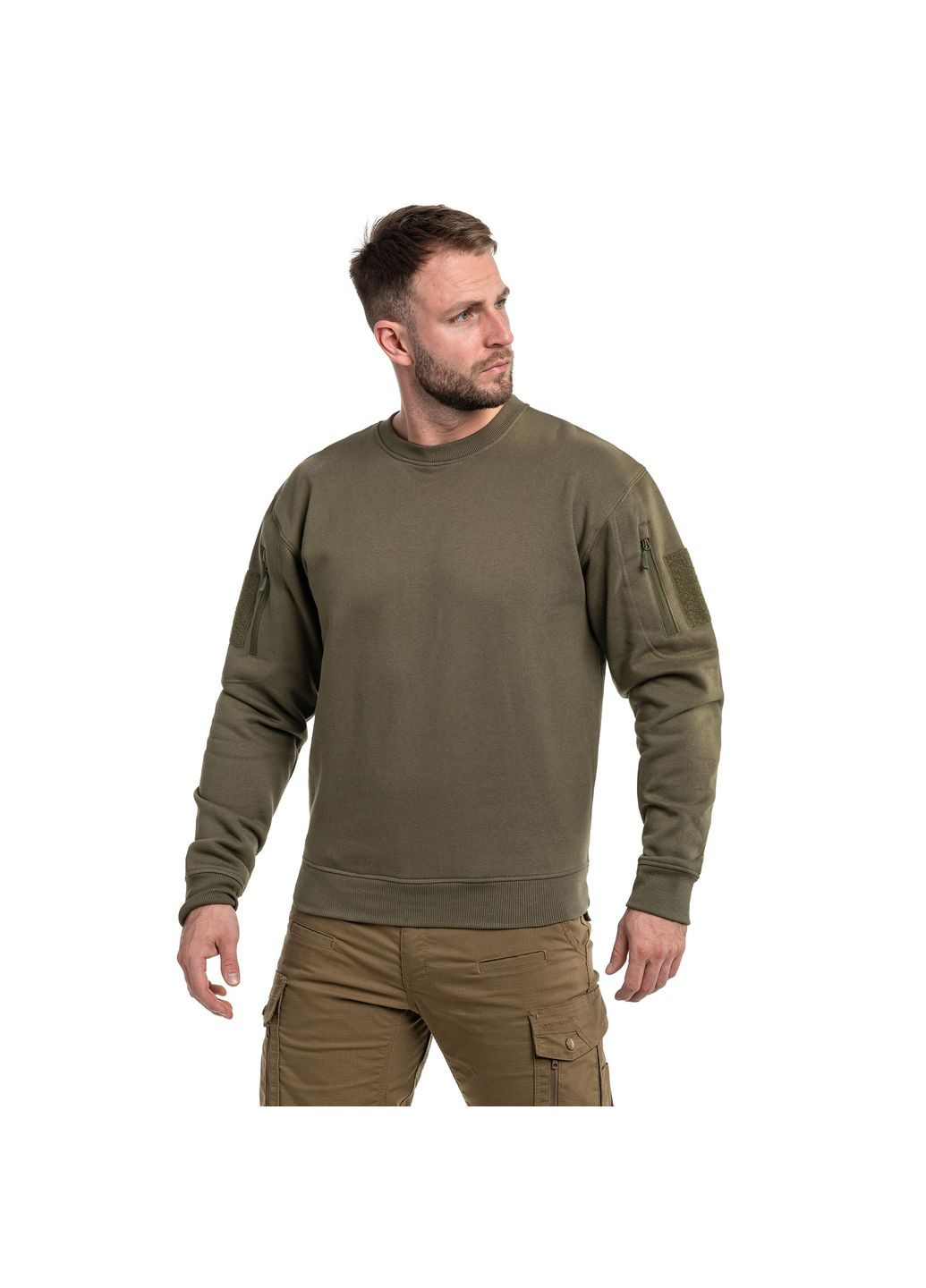 Світшот Sturm Tactical Sweatshirt Round Neck Ranger Green Mil-Tec (330613274)