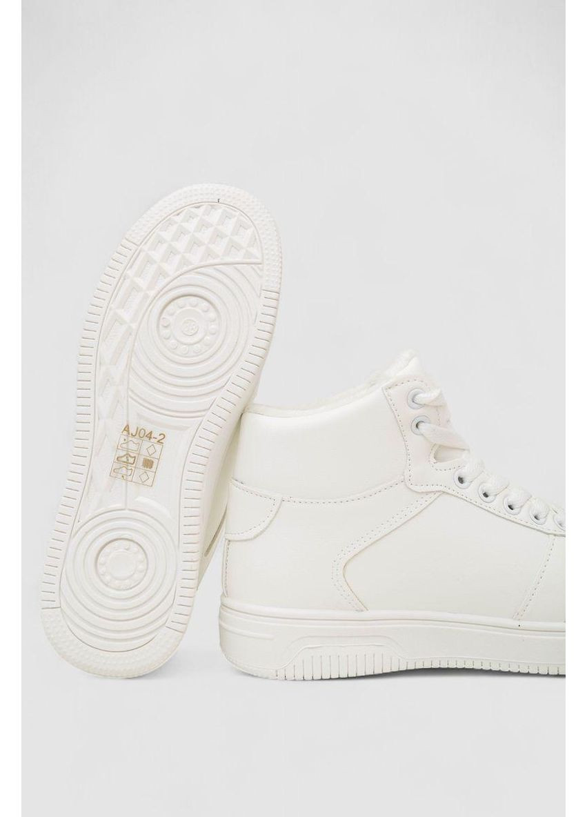 Кросівки жіночі зимові на хутрі,, 248RAJ04 No Brand білі (368704240)