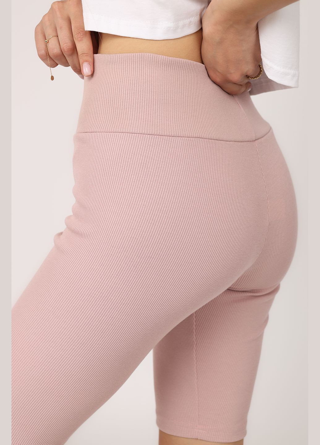 Шорти спортивні жіночі колір рожевий ЦБ-00276527 Yuki (333298819)