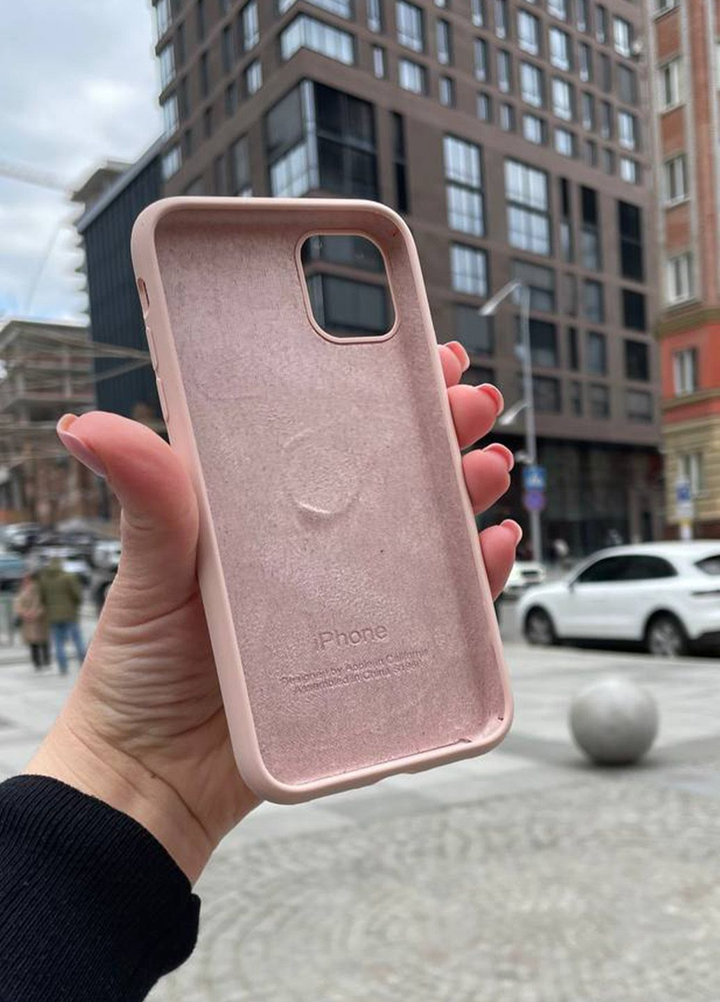 Чохол для iPhone 11 Pro рожевий Pink Sand Silicone Case силікон кейс No Brand (289754172)