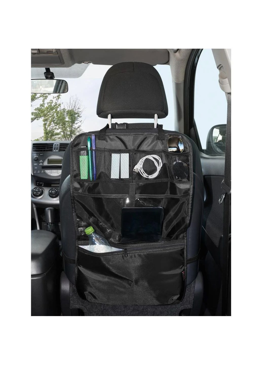 Органайзер на автосиденье с термоотделением и отделением для планшета черный Ultimate Speed (369653645)
