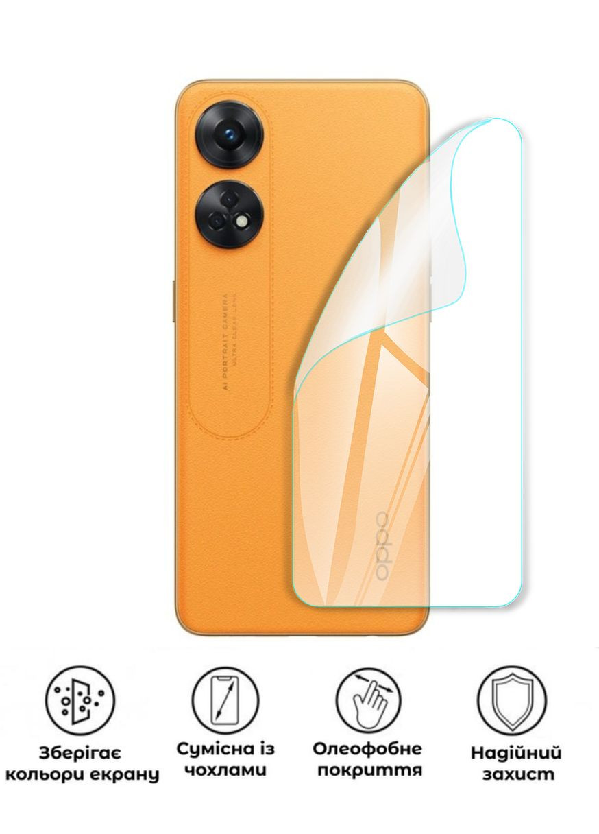 Захисна поліуретанова глянцева плівка Extreme Armor на корпус смартфона Oppo Reno 8 T GP (373246725)