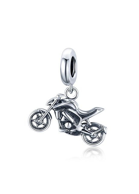 Серебряные серьги "Мотоцикл" Kabluchka (355348485)