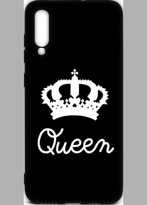 Чехол-накладка Cartoon Soft Silicone TPU Case Samsung Galaxy A70 Queen Black Toto (301508215)