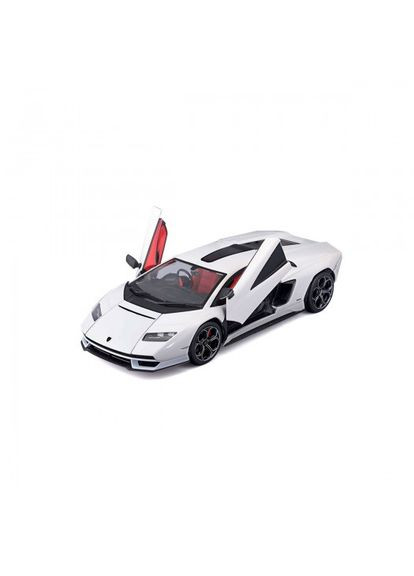 Автомодель – LAMBORGHINI COUNTACH LPI 800-4 (біла, 1:24) Bburago (315153477)