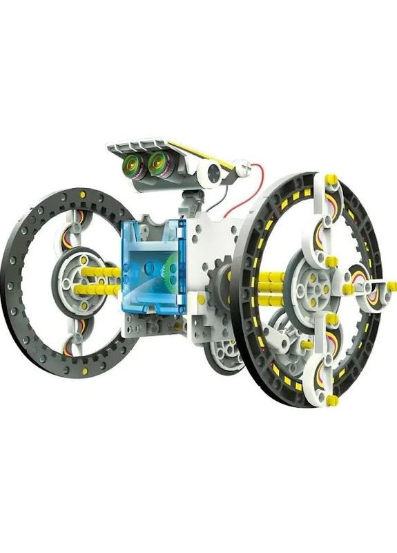 Іграшка робот-конструктор із сонячною панеллю та моторчиком Robot Kit 14 в 1 (2079364884) Solar (328261707)