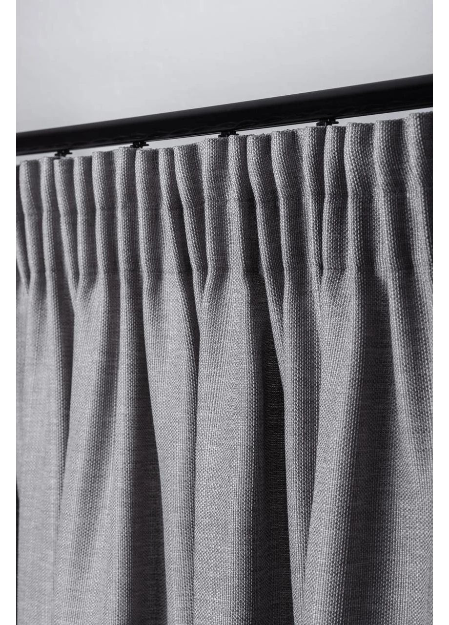 Штори з льняною структурою Elegant 2шт 4м х від 2,5м до 3м HYGG (370367130)