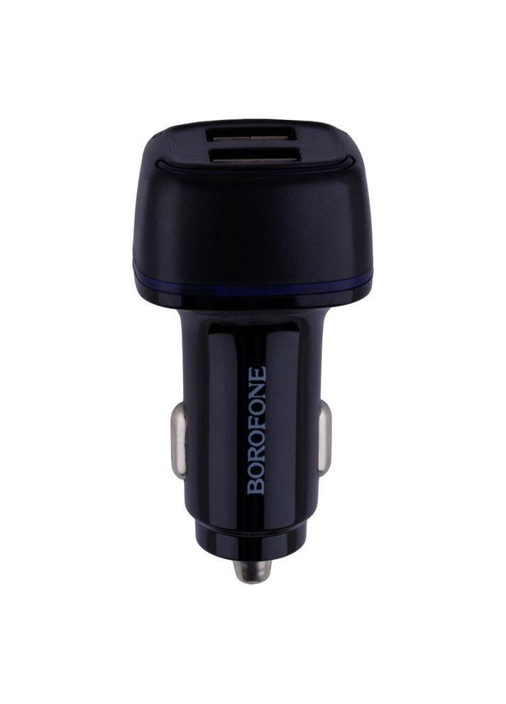 Автомобильное Зарядное Устройство BZ14 Type-C 2USB 2.4A Цвет Белый Borofone (340935327)