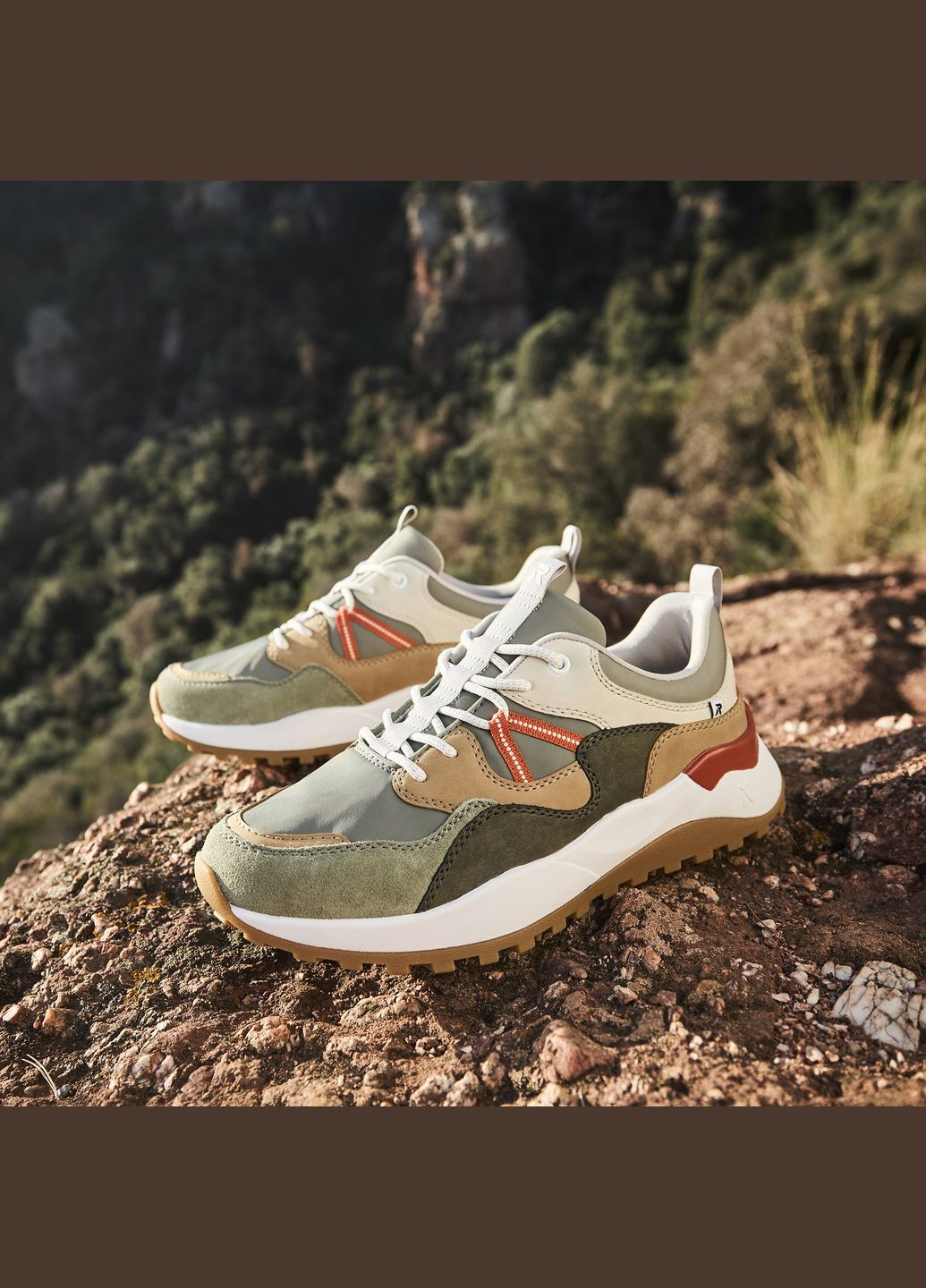 Комбіновані Осінні демісезонні кросівки Rieker