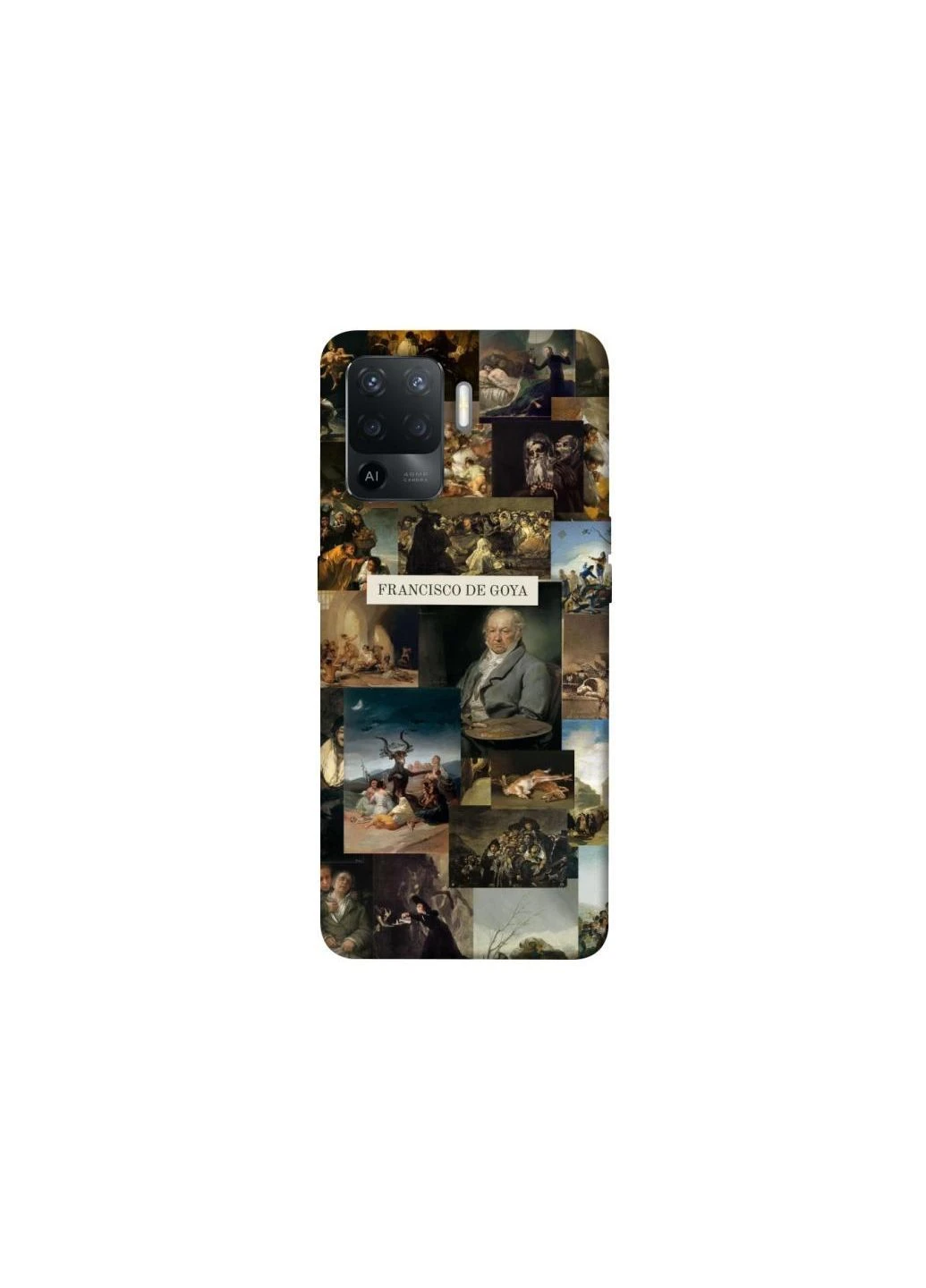 Чохол на Oppo Reno 5 Lite Francisco de Goya Frontalka (375722749)