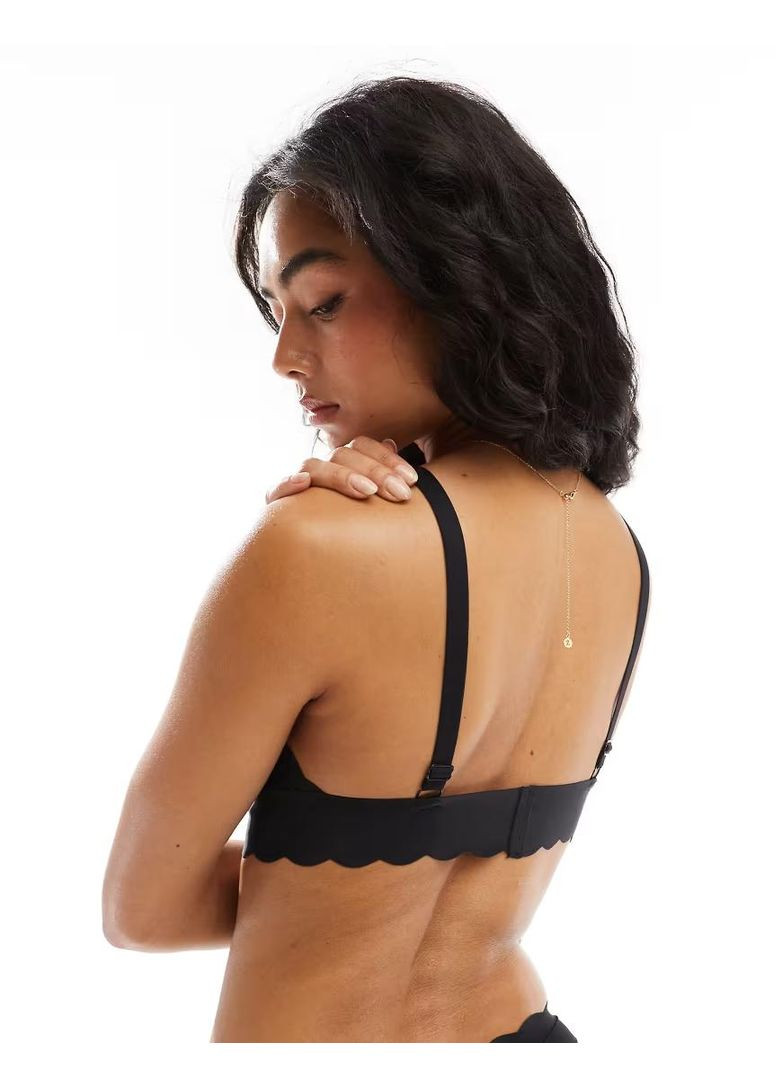 Чёрный бюстгальтер Brave Soul