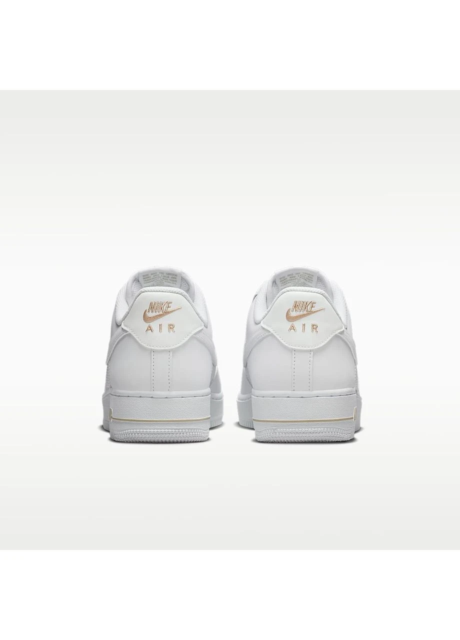 Белые демисезонные кроссовки air force 1 07 lv8 jd l white io1283-100 Nike
