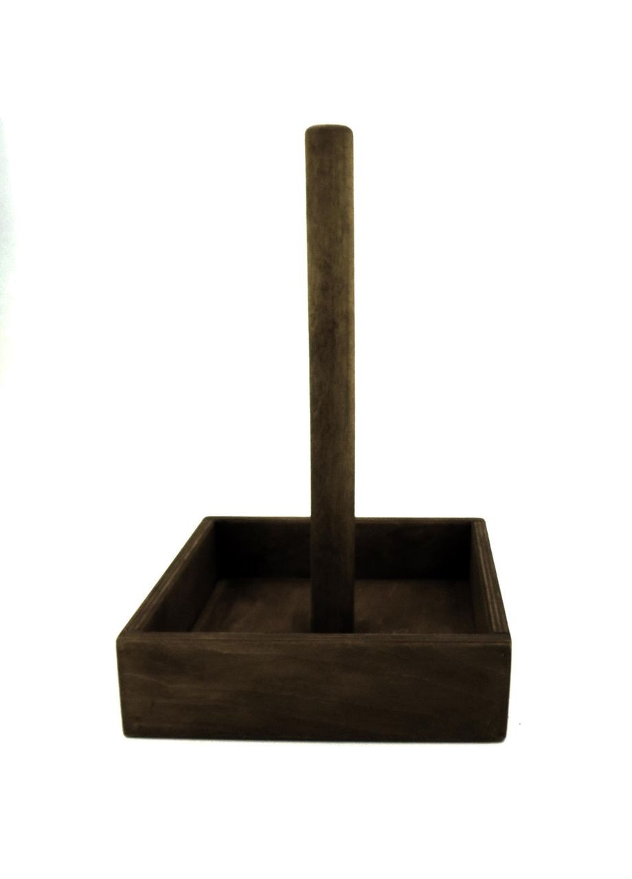 Тримач для паперових рушників з дерева Луїз мокко (ДКП-000510) No Brand (327846981)