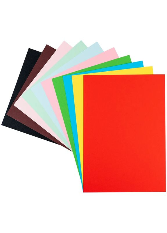 Картон кольоровий Transformers двосторонній, А4, 10 аркушів () Kite TF24-255 (346392639)