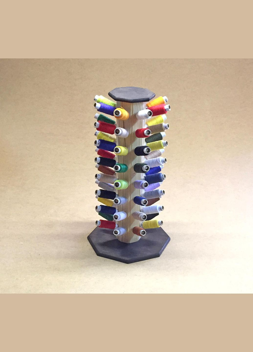 Стійка для ниток з дерева Габардин (НТК-001100) No Brand (328910559)