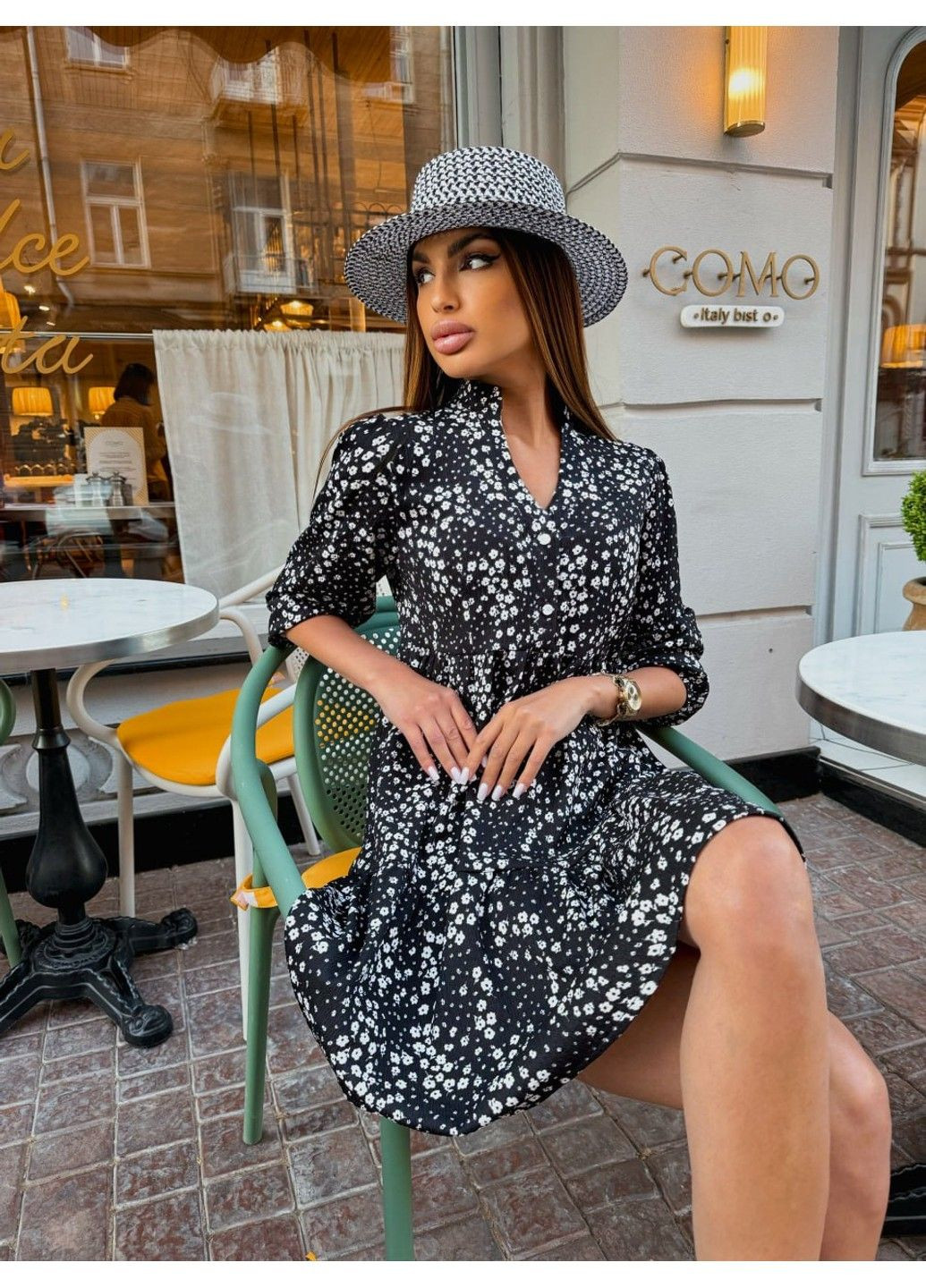 Черное платье 200746/1 DIA COSA