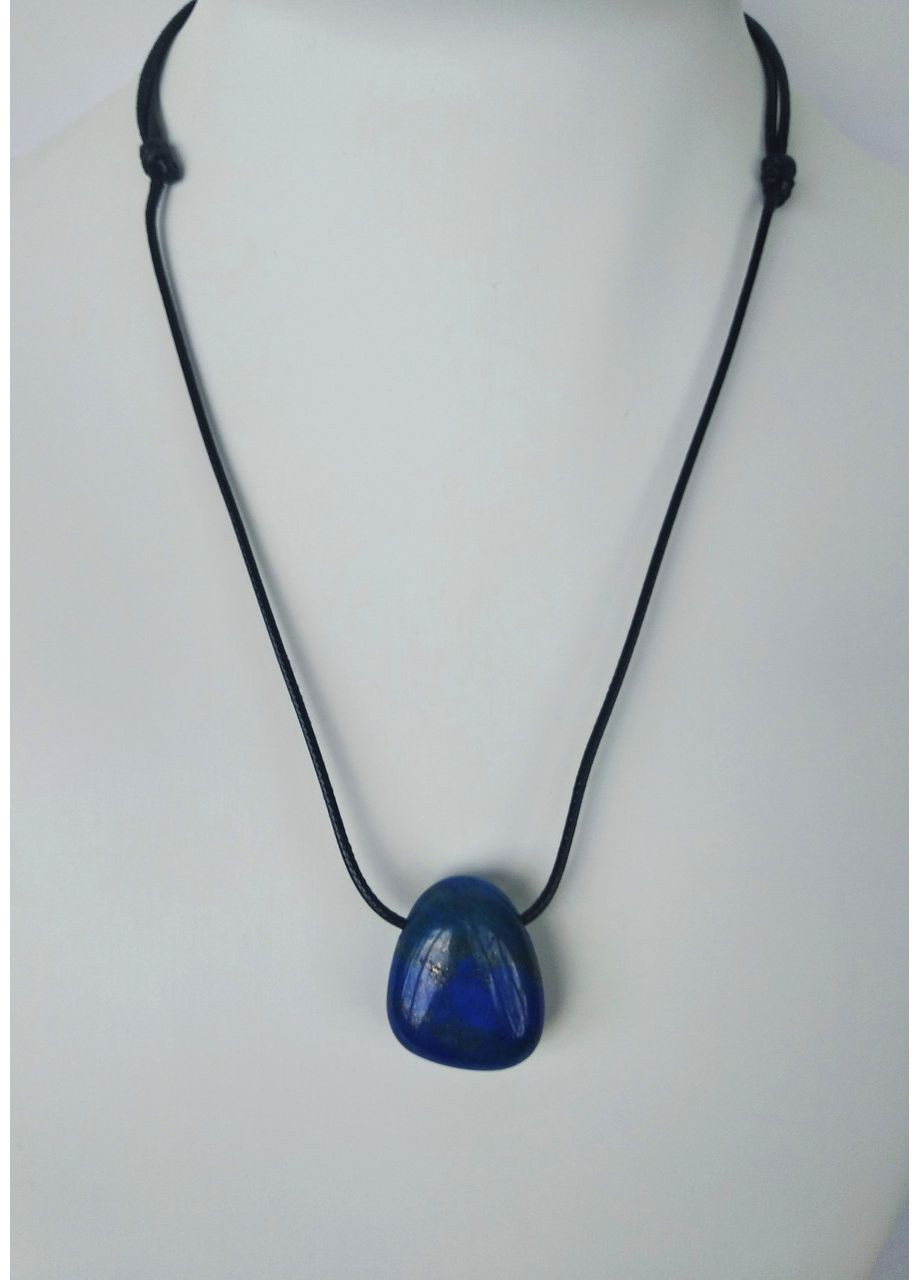Кулон з каменем на шнурку Лазурит (370672501)