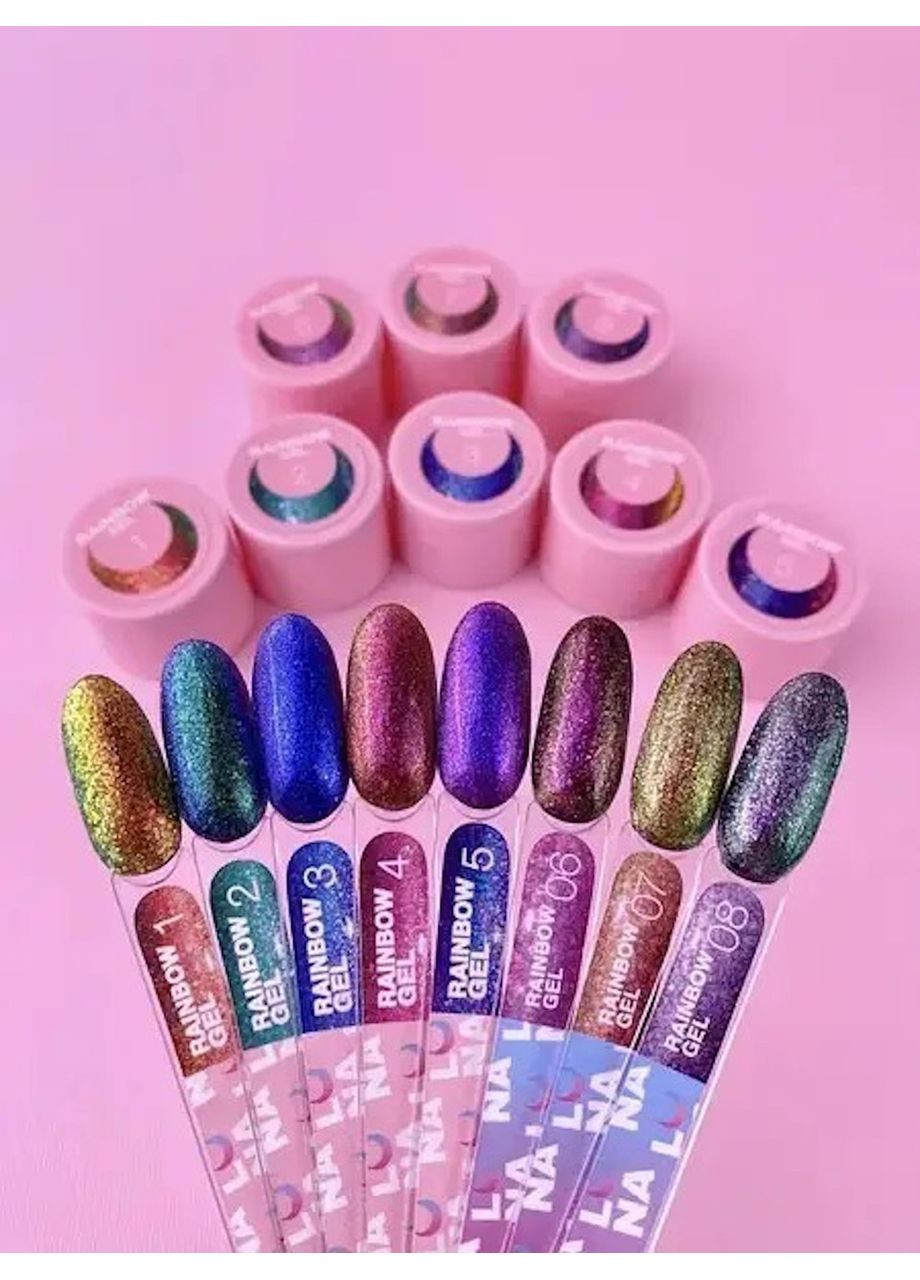 Гель хамелеон для нігтів Rainbow Gel №7, 5 мл Luna (306547617)