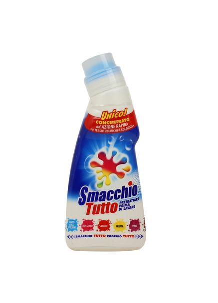 Пятновыводитель Дорожный со Щеткой Pretrattare Prima Di Lavare Смачио Тутто для Белых и Цветных вещей Тюбик 250мл Smacchio Tutto (330619302)