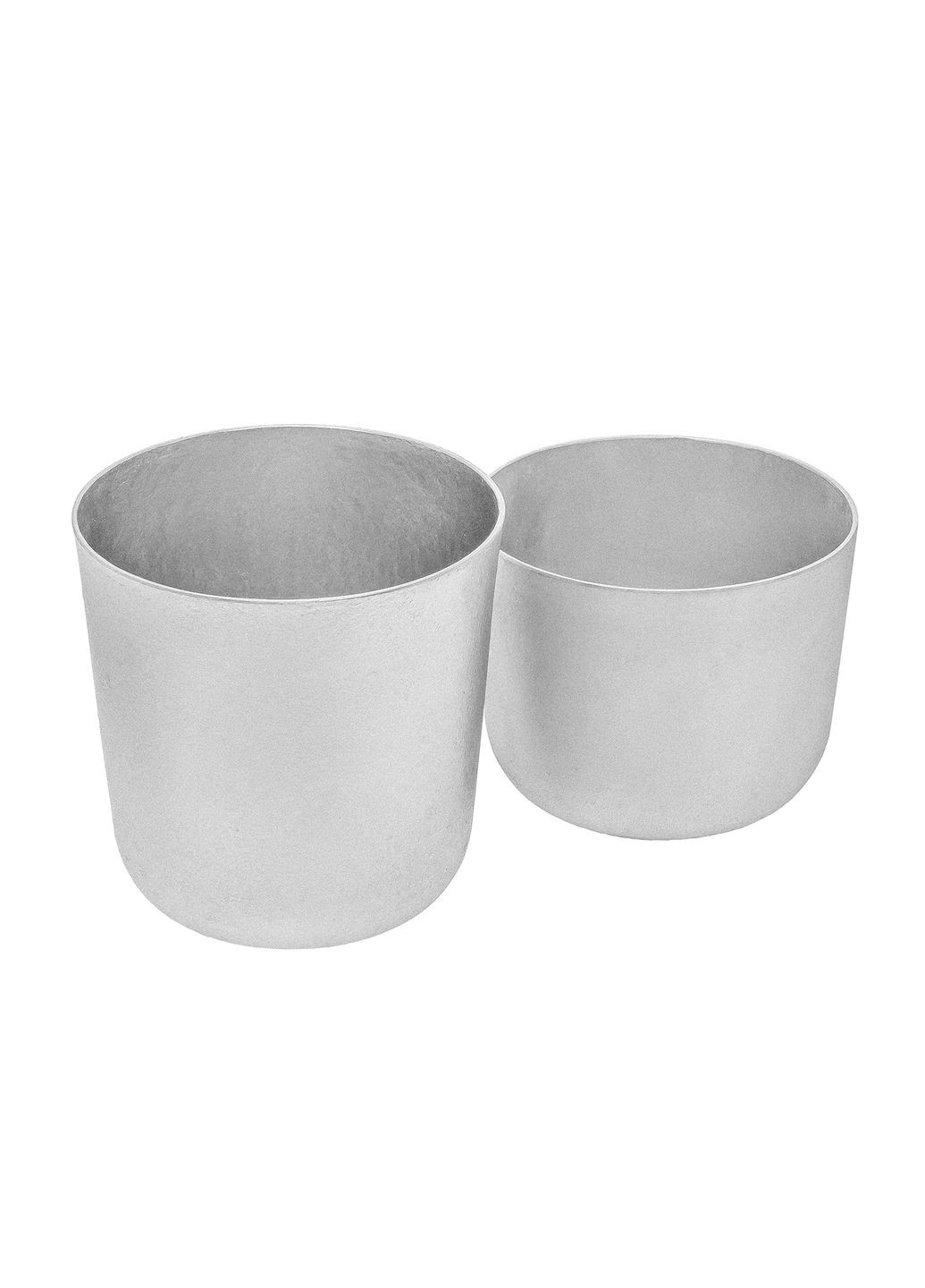 Набір з 2 форм для випікання пасок, хліба та кексів з литого алюмінію 0.4 та 0.35 л Полімет (291398617)