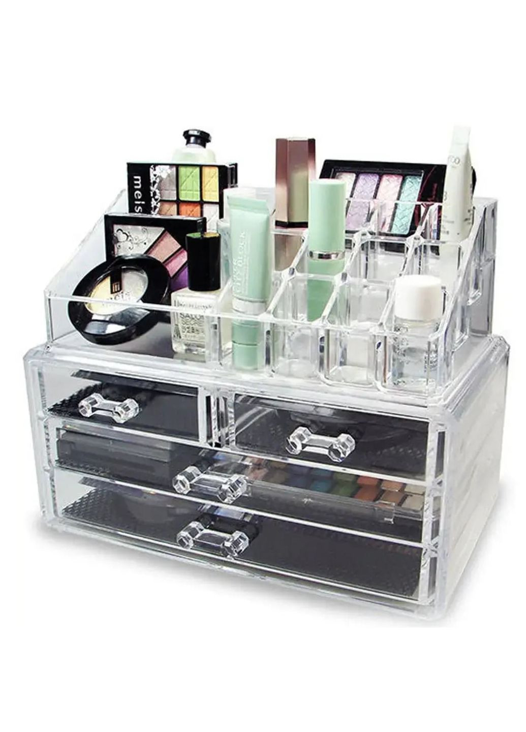 Настольный акриловый органайзер для косметики Бокс органайзер для косметики More Cosmetic Storage Box (315833044)