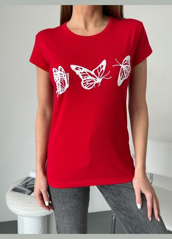 Футболка WN20-596 червона ISSA PLUS - (317398169)