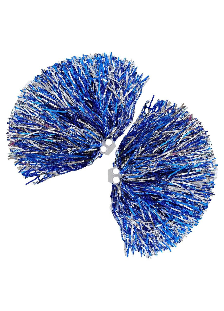 Помпони ниткоподібні матові для чирлідингу і танців із захопленнями-кільцями Pom-Poms C-0838 (матові, пластик, 2шт, вага SP-Sport (369925187)