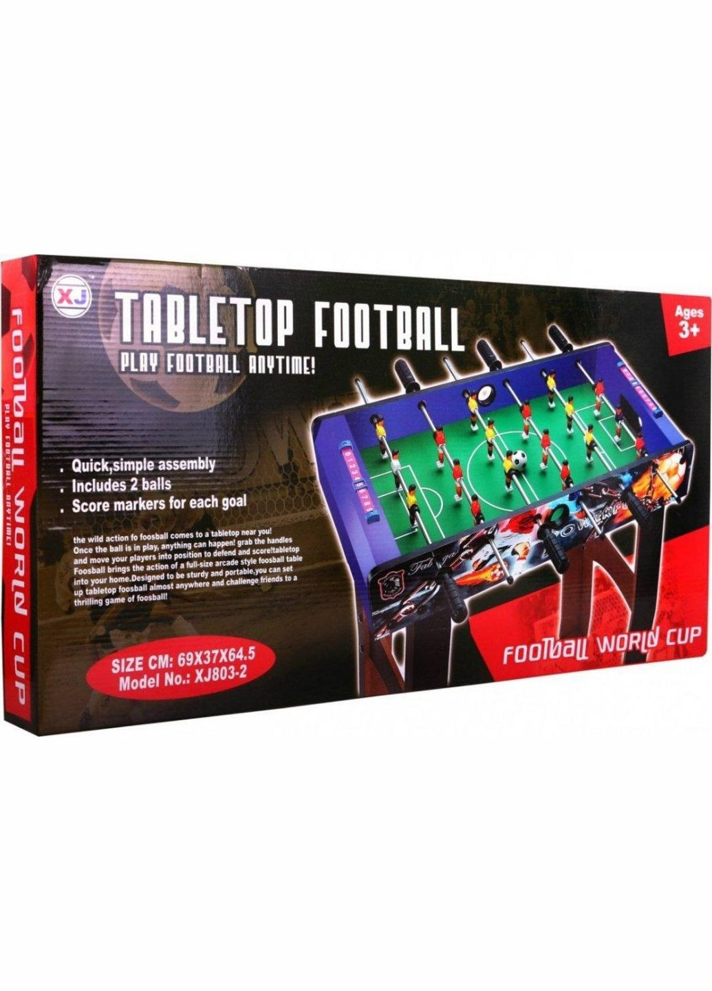 Настільний футбол дитячий ZGR.XJ803-2, 69 х 37 х 65,5 см Ramiz (362893194)