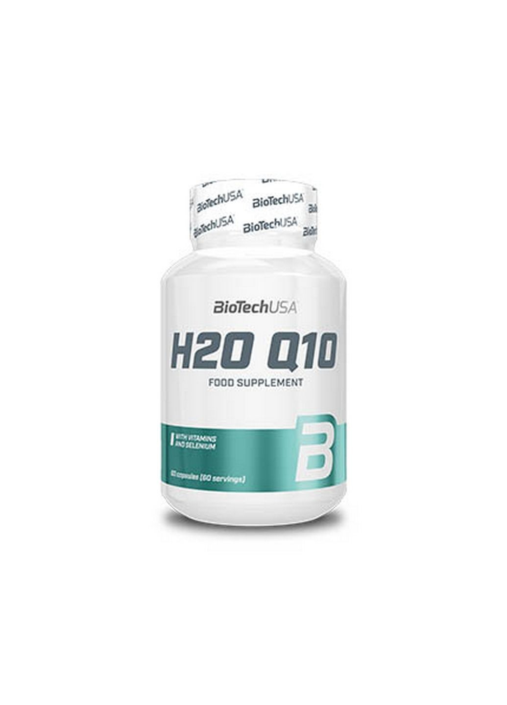 Натуральна добавка H2O Q10, 60 капсул Biotech (293418103)