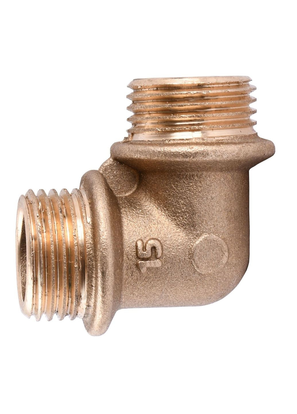 Угольник латунный 1/2″ ЗР х 1/2″ ЗР штампованный с буртом А0113А VA (299997440)