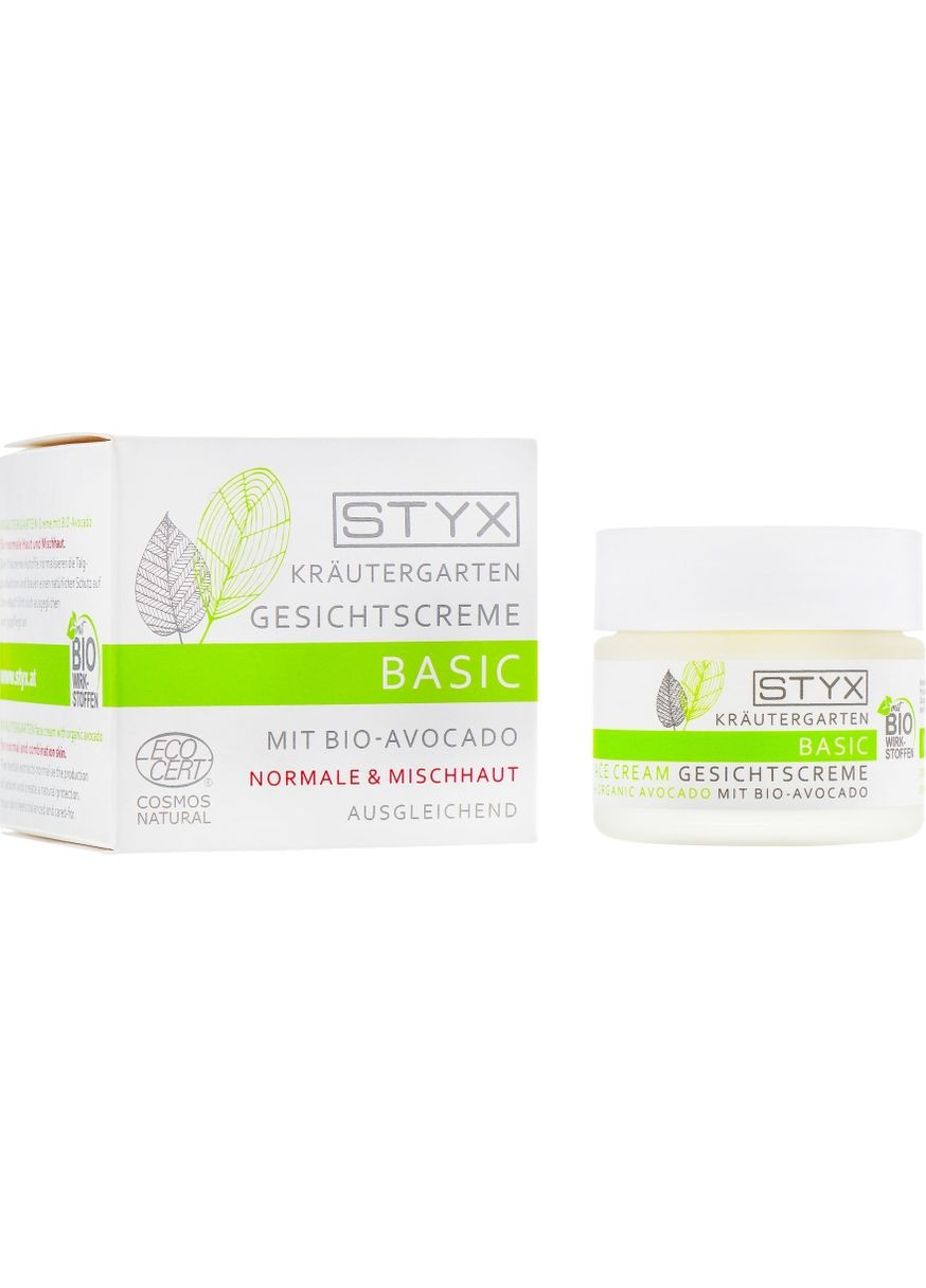 Крем для нормальної шкіри "Авокадо" Basic Mit Bio-Avocado 50ml (571285-11769) STYX Naturcosmetic (368645457)