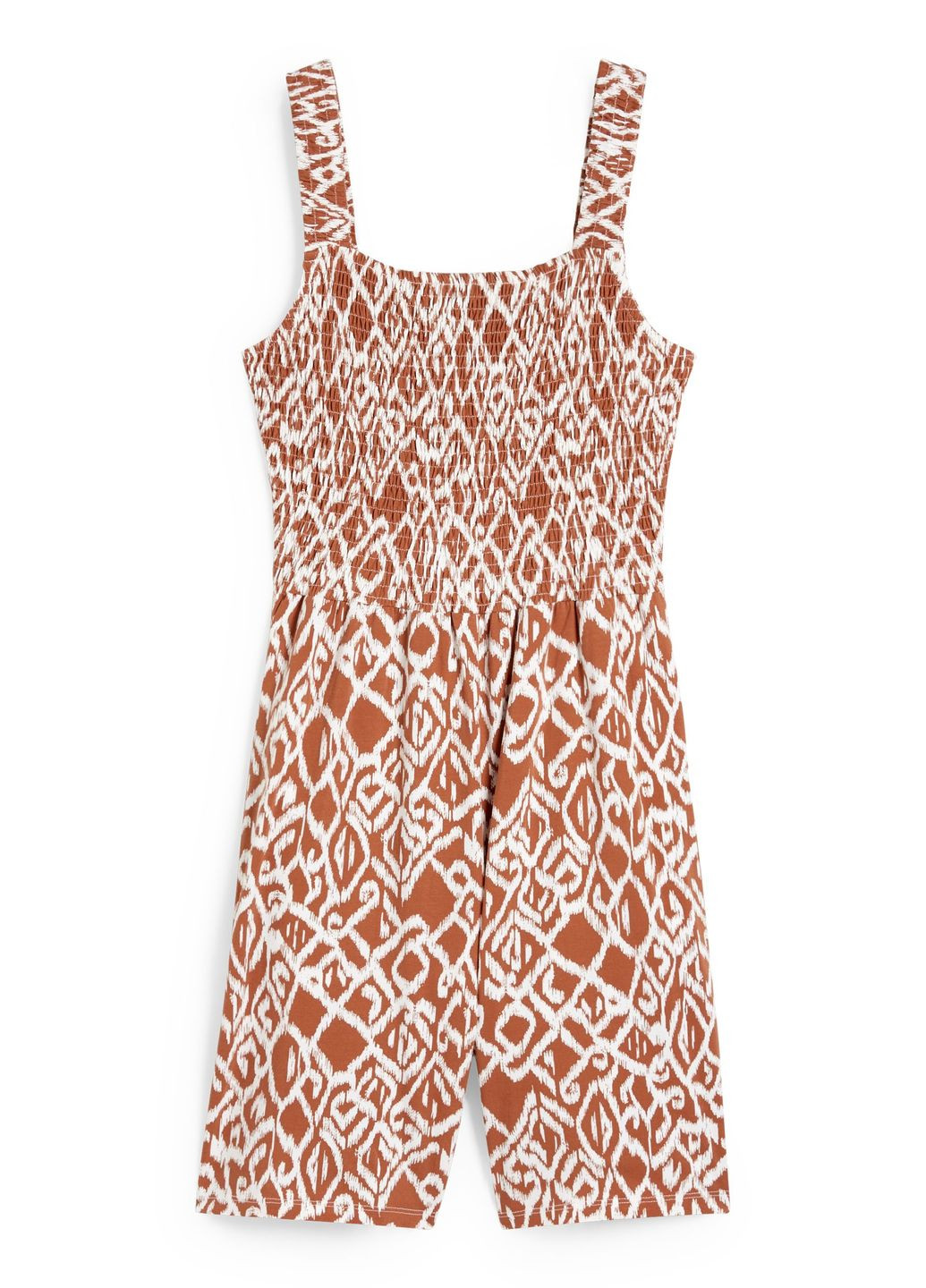 Комбінезон з бавовни C&A однотонний комбінований кежуал