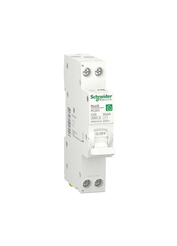 Автоматичний вимикач RESI9 6kA 1P 25A C Schneider Schneider Electric (361150806)