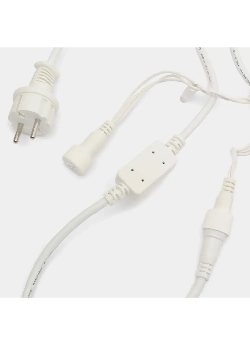 Гірлянда нитка світлодіодна новорічна для будинку вулиці з роботою від мережі 10 м 100 лампочок (481888-Prob) Синя Unbranded (367782954)