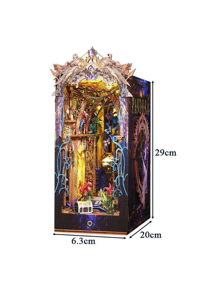 3D конструктор Румбокс со световыми эффектами "Ящик Пандоры" конструктор Room Box кукольный домик своими руками (RB051) BB (360867024)