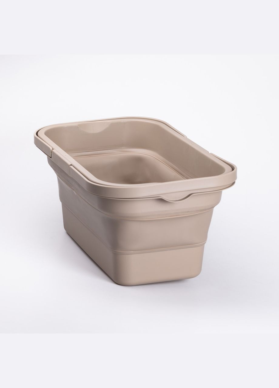 Корзина для пикника со столиком раскладная 44х26х23см бежевая LUGI (327880744)