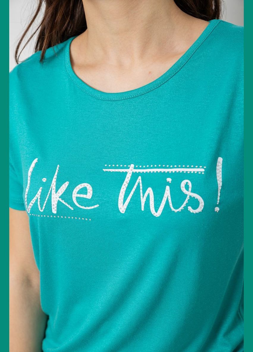 Футболка женская с принтом Ager 244R501 - (319359687)