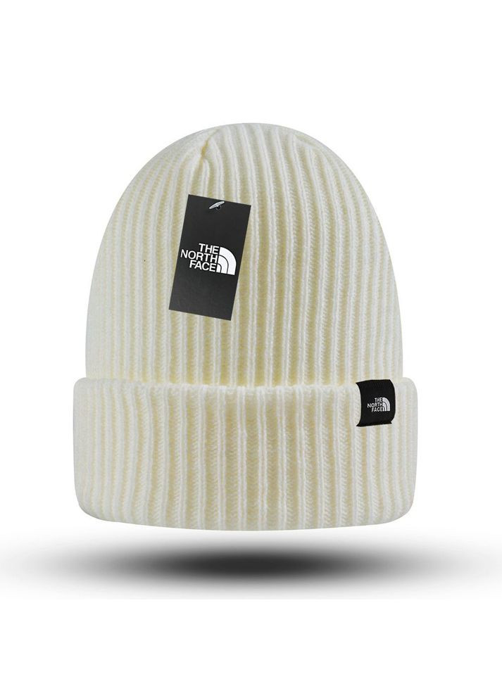 Шапка зимова The North Face Salty Bae Beanie Белый No Brand (307821613)