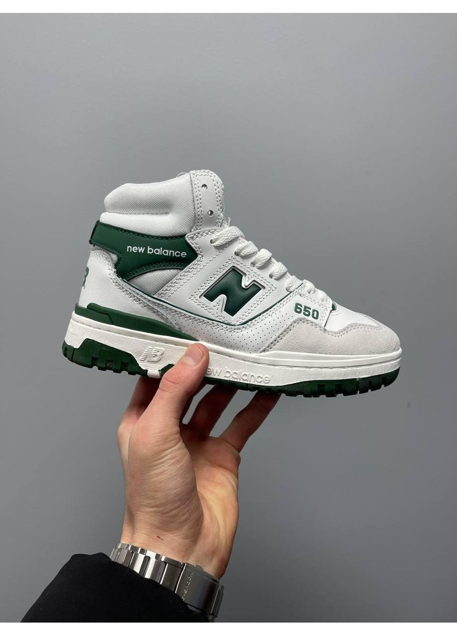 Серые демисезонные кроссовки мужские new balance 650 beige green нью беланс 650 No Brand