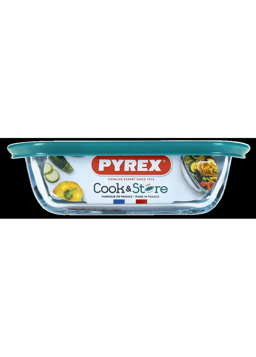 Форма для запікання Pyrex Cook & Store 25×22×7 см 2.2 л з кришкою No Brand (391964440)