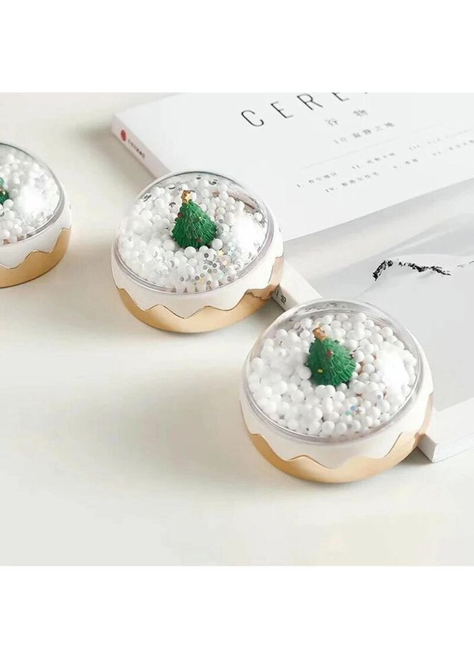 Кружка с крышкой новогодняя Santa Claus 13663 400 мл зеленая No Brand (324268056)